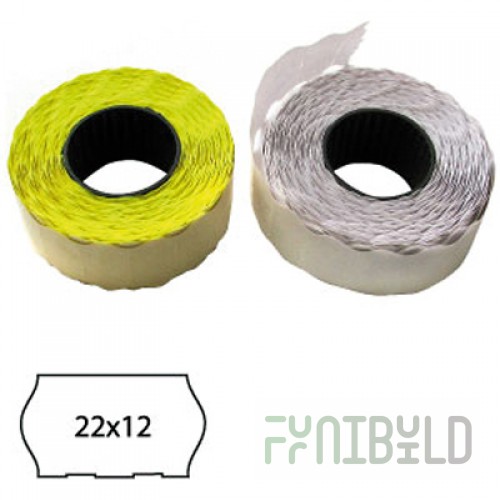 Label tape 22x12 in