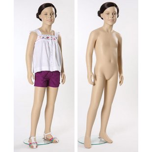 Young 04 \ Child mannequin, flesh-colored, 6 years old