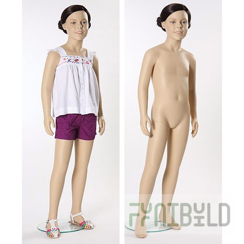 Young 04 - Child mannequin, flesh-colored, 6 years old