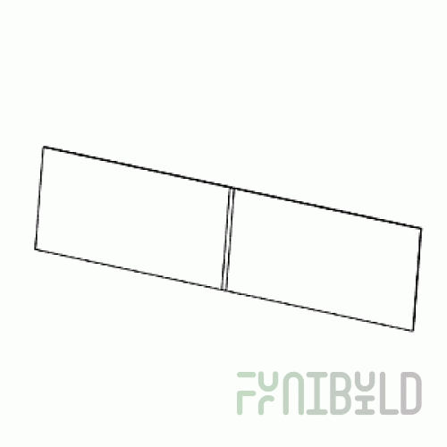 Sliding glass doors (on runners)