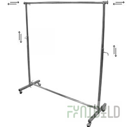 1-023 - Floor hanger for clothes