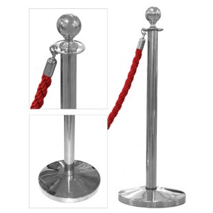 TR-320-SS \ Fence post for rope