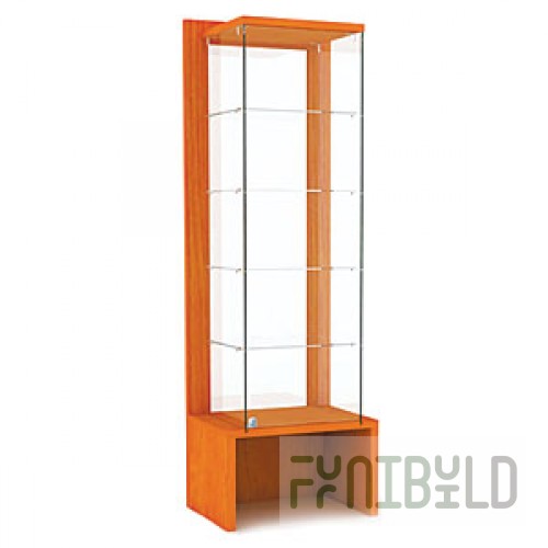 OVG60-VT - Showcase with shelves and glass back wall