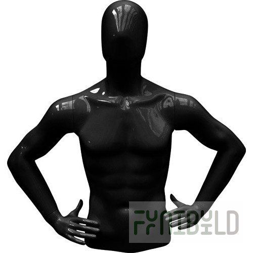C-21-02G - Male torso BASIC (with head), shortened