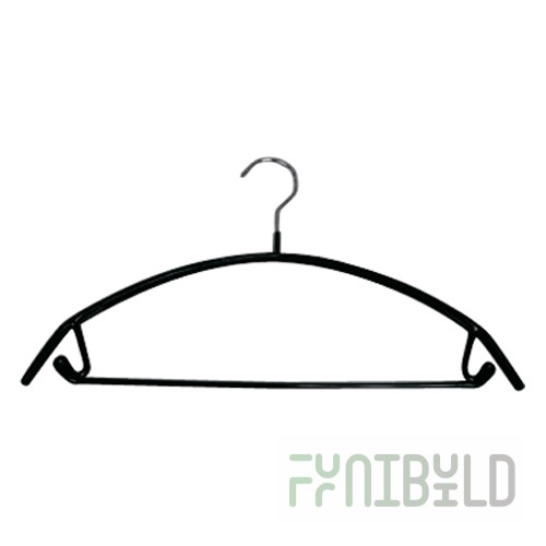 WS 028 - 41 - Metal clothes hangers (rubber coated)