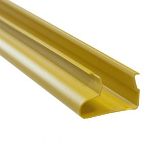 Plastic insert in econompanel