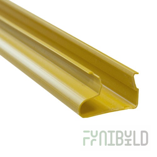 Plastic insert in econompanel