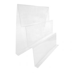 PU-300N-3Y \ Universal inclined 3-tier product stand