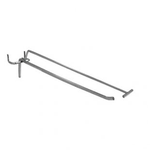 S 342-T \ Hook with price tag holder for perforation