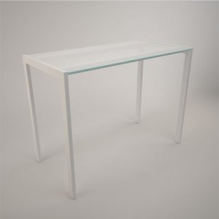 Demonstration table (Frosted glass)