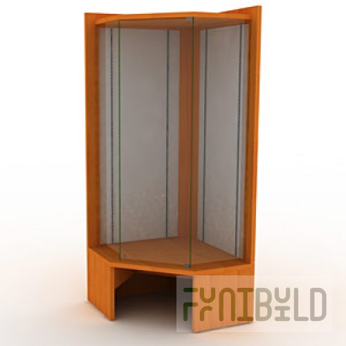OVG191-VNF - Closed showcase with NeoFix racks