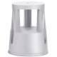 Round step stool on wheels (rollers)