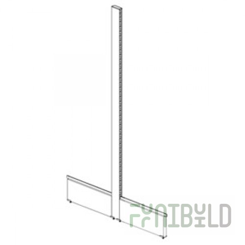 Gondola stand double-sided with leg