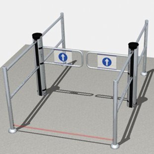 Automatic entrance gate system Easygate NG with photocell