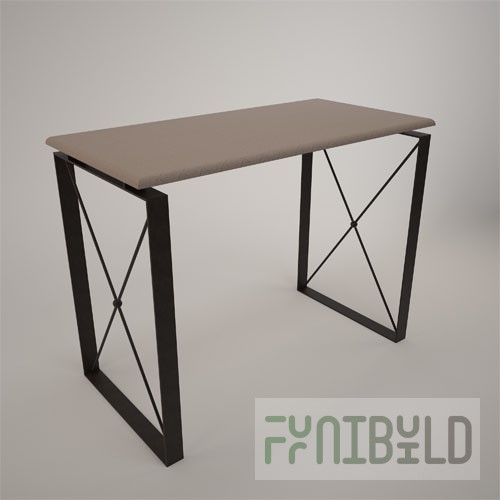 Demonstration table (MDF with leatherette)