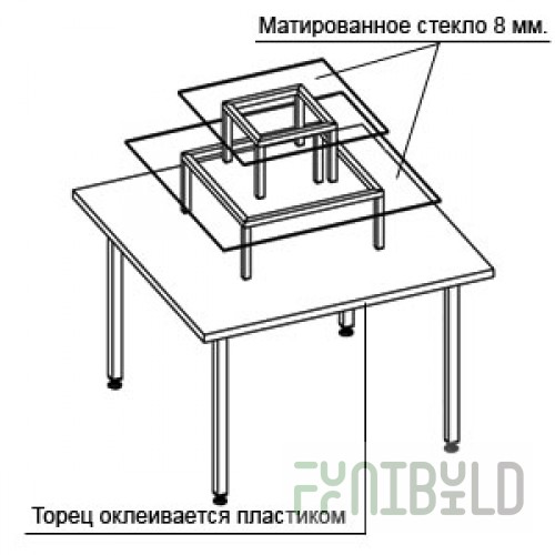 LGK.009.002 - Square table