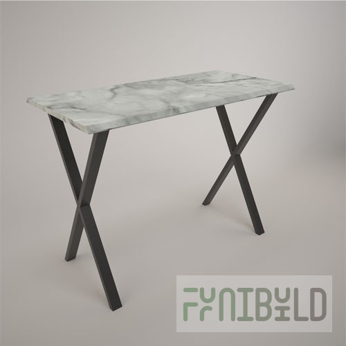 Demonstration table (MDF under PVC film)
