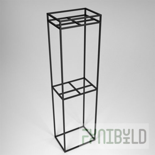 Unit 04 - Shelf frame with 2 crossbars