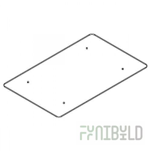 GLV.017.COL - Wooden shelf for hangers 12,13