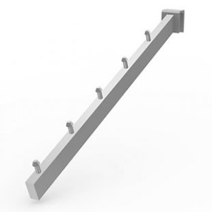 477 D52 (14x24) \ Inclined bracket for rectangular pipe