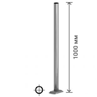 SW.050.100-1.NB \ Post without holes