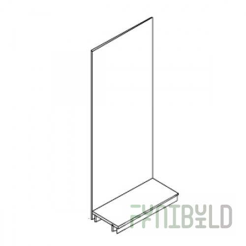 ST 002.002 - Wall-mounted shelving