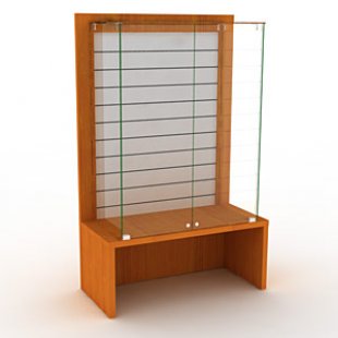 OVG120-H160-VD \ Closed showcase with econompanel