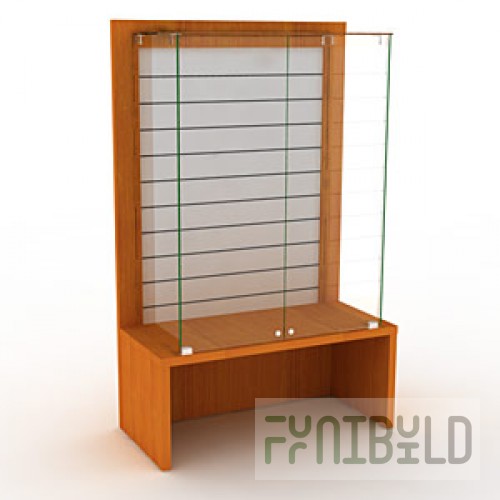 OVG120-H160-VD - Closed showcase with econompanel