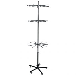 KY 160 A (3-026) \ Floor rotating stand with hooks