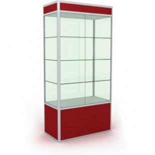 Showcase with lighting