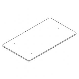 GLV.012.GL \ Glass shelf for hangers 02,03
