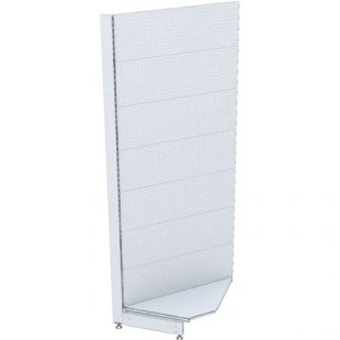 SK144 \ Internal corner shelving with perforated wall
