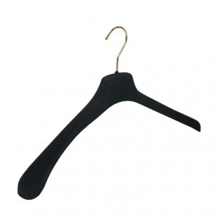 ATP 45 \ Velvet\velour hangers, brass hook (Italy)