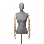 Originals 02 \ Torso Mannequin with Wooden Arms, Female