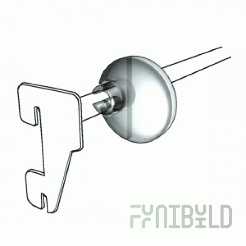 RT 030 - Glass partition fixer