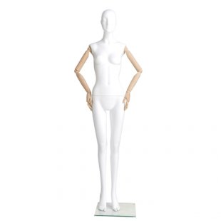 Jess 02 \ Female Mannequin (with wooden hands)