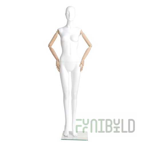 Jess 02 - Female Mannequin (with wooden hands)