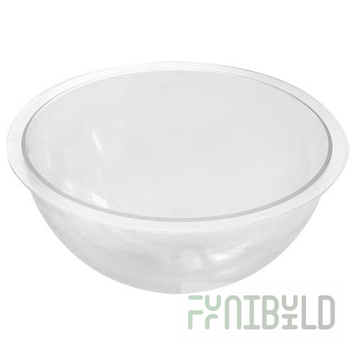 163 HD - Plastic bowl with hole for mounting to stand