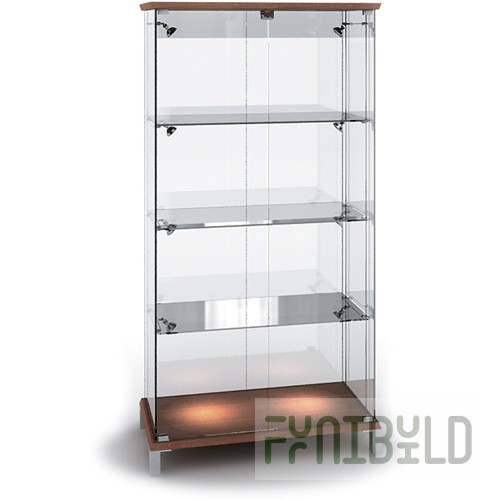 Octava 02 - Showcase with 3 shelves