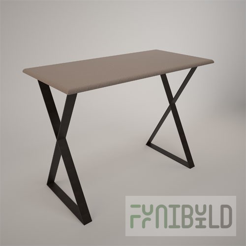 Demonstration table (MDF with leatherette)