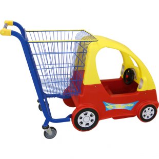 KLO-TQ-2 \ Children's car trolley for shopping centers