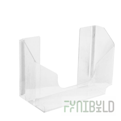 Wall mounted business card holder