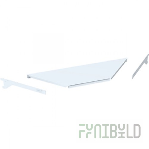 SK180 - Shelf with brackets for internal shelving