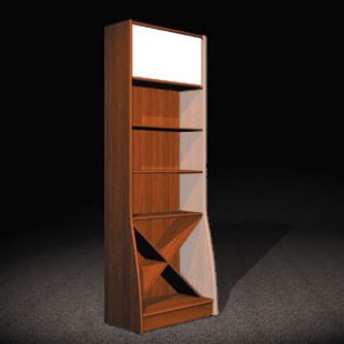 Rack with diagonal storage based on the SV 114 model