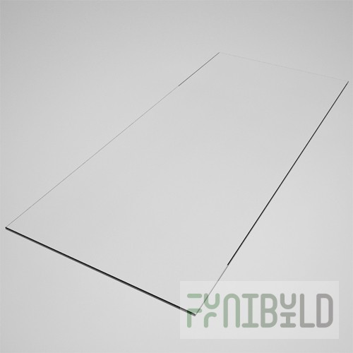 GLPR 42 - Glass shelf for frame 1200x400 in