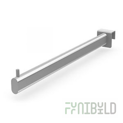 424 B24 - Straight bracket for rectangular pipe