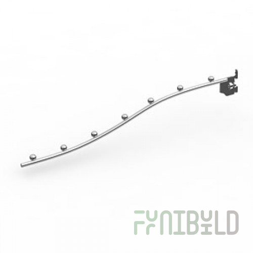 499 E06 d=6 - Bracket on the rack