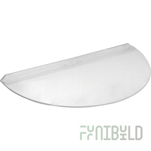 F 132 - Semicircular shoe shelf on econom panel