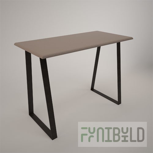 Demonstration table (MDF with leatherette)