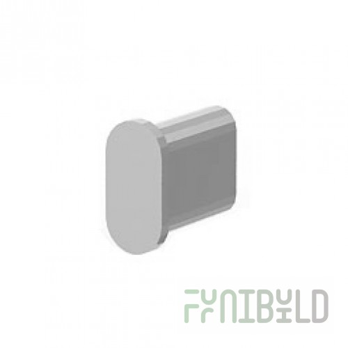 3015 - Plug for oval pipe 30x15x1.5 in
